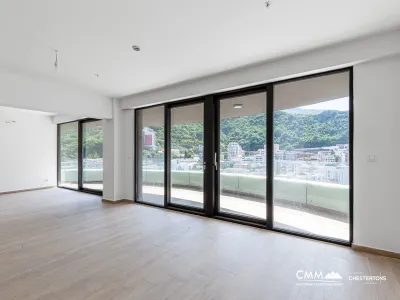 Apartment in Rafailovići, with a total area of 127 m² plus a 13 m² terrace.